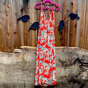 En crème maxi dress, size small